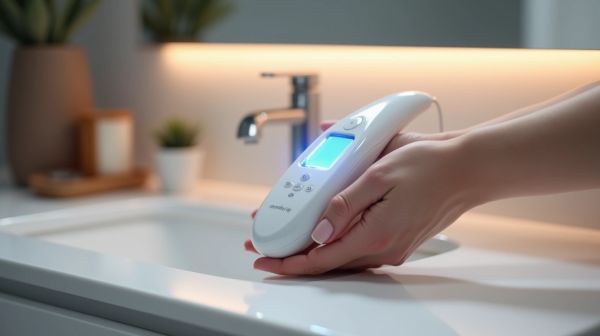 Appareil d'épilation laser pour une peau douce à domicile
